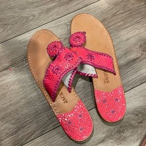 Pink Jack Rogers Sandals